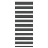Vidaxl zebra rolgordijn 60x150 cm stofbreedte zwart 55,9 cm