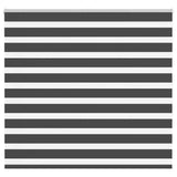Vidaxl zebra rolgordijn 155x150 cm stofbreedte 150,9 cm zwart