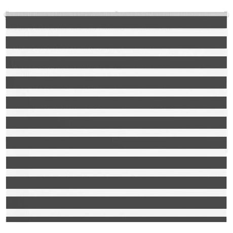Vidaxl zebra rolgordijn 160x150 cm stofbreedte 155,9 cm zwart