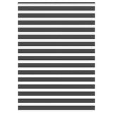 Vidaxl zebra rolgordijn 160x200 cm stofbreedte 155,9 cm zwart