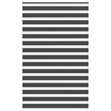 Vidaxl zebra rolgordijn 140x230 cm stofbreedte 135,9 cm zwart