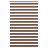 Vidaxl Zebra Rouleau aveugle 140x230 cm Largeur de tissu 135,9 cm Brown en polyester