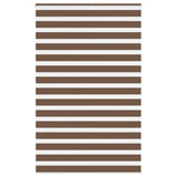 Vidaxl Zebra roller blind 145x230 cm Fabric width 140.9 cm polyester brown