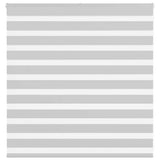 Vidaxl zebra rolgordijn 150x100 cm stofbreedte 145,9 cm lichtgrijs