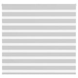 Vidaxl zebra rolgordijn 160x150 cm stofbreedte 155,9 cm lichtgrijs