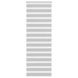 Vidaxl zebra rolgordijn 80x200 cm stofbreedte 75,9 cm lichtgrijs