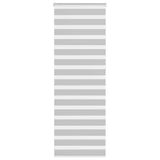 Vidaxl zebra rolgordijn 75x230 cm stofbreedte 70,9 cm lichtgrijs