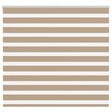 Vidaxl zebra blind 165x100 cm stofbreedte 160,9 cm polyester zandbruin