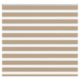 Vidaxl zebra blind 165x100 cm stofbreedte 160,9 cm polyester zandbruin