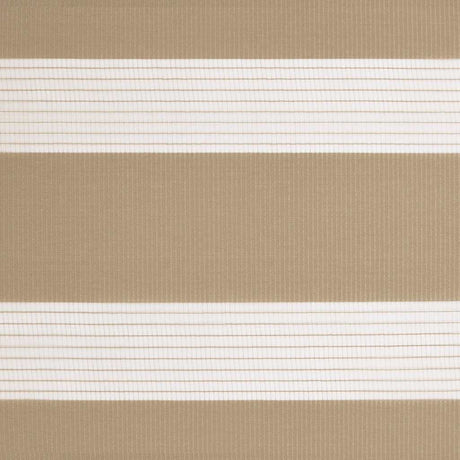 Vidaxl zebra blind 140x150 cm stofbreedte 135,9 cm polyester zandbruin