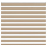 Vidaxl zebra blind 165x150 cm stofbreedte 160,9 cm polyester zandbruin