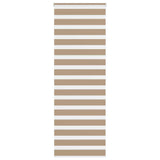 Vidaxl zebra blind 90x200 cm stofbreedte 85,9 cm polyester zandbruin