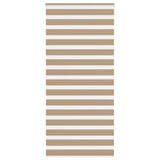Vidaxl zebra blind 110x200 cm stofbreedte 105,9 cm polyester zandbruin