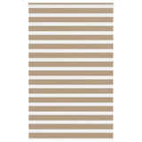 Vidaxl zebra blind 150x230 cm stofbreedte 145,9 cm polyester zandbruin