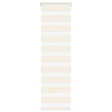 Vidaxl Zebra Roller Blind 40x100 cm Staubbreite 35,9 cm MarbleBige