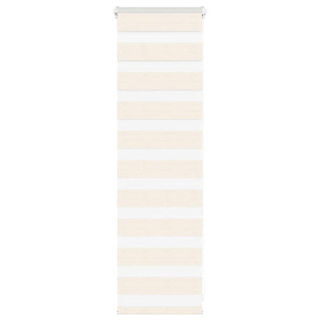 Vidaxl zebra rolgordijn 40x100 cm stofbreedte 35,9 cm marmerbeige