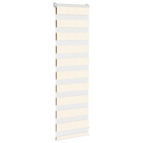 Vidaxl zebra rolgordijn 45x100 cm stofbreedte 40,9 cm marmerbeige