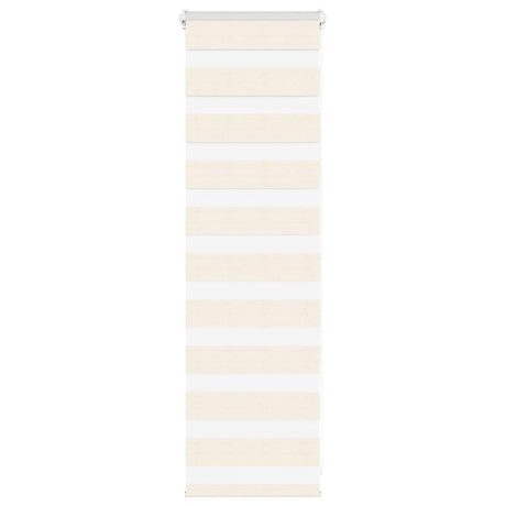 Vidaxl zebra rolgordijn 50x100 cm stofbreedte 45,9cm marmerbeige