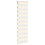 Vidaxl Zebra Roller Blind 50x100 cm Szerokość pyłu 45,9 cm marmerbeige