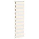 Vidaxl zebra rolgordijn 50x100 cm stofbreedte 45,9cm marmerbeige