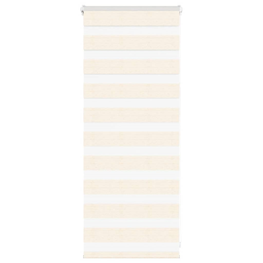 Vidaxl zebra rolgordijn 65x100 cm stofbreedte 60,9 cm marmerbeige