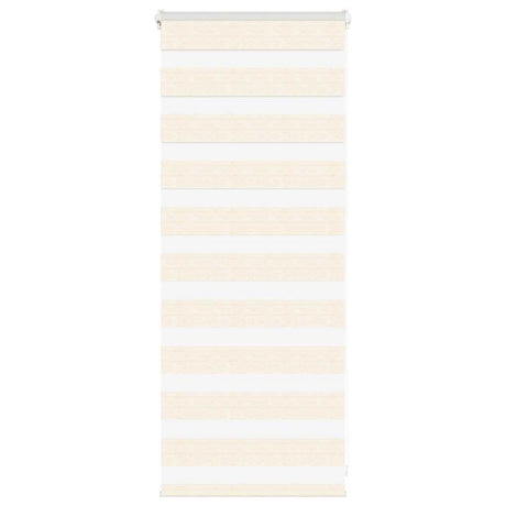 Vidaxl zebra rolgordijn 65x100 cm stofbreedte 60,9 cm marmerbeige