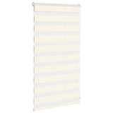 Vidaxl zebra rolgordijn 80x100 cm stofbreedte 75,9 cm marmerbeige