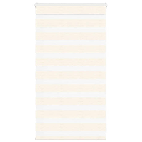 Vidaxl zebra rolgordijn 90x100 cm stofbreedte 85,9 cm marmerbeige