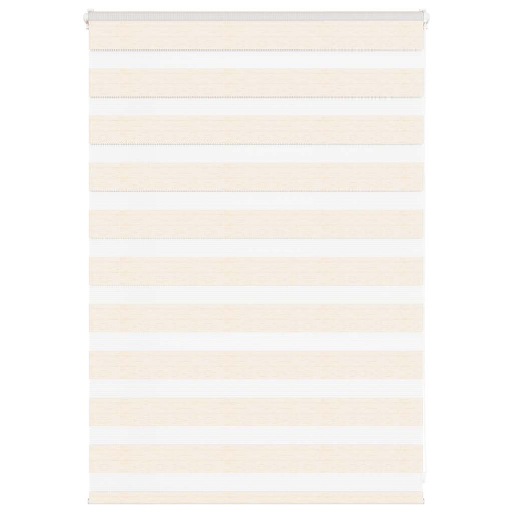 Vidaxl Zebra roller blind 105x100 cm Fabric width 100.9 cm Marmerbeige