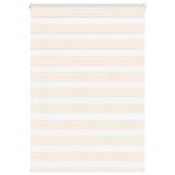 Vidaxl Zebra Rouleau aveugle 105x100 cm Largeur de tissu 100,9 cm Marmerbeige