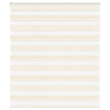 Vidaxl Zebra Roller Blind 125x100 cm Stofbredde 120,9 cm Marmerbeige