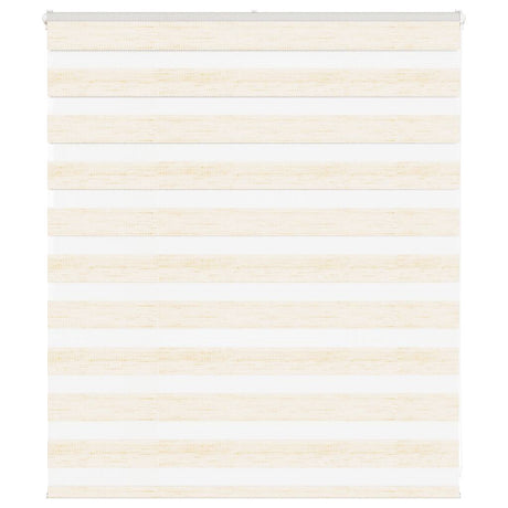 Vidaxl zebra rolgordijn 125x100 cm stofbreedte 120,9 cm marmerbeige