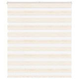 Vidaxl zebra rolgordijn 130x100 cm stofbreedte 125,9 cm marmerbeige
