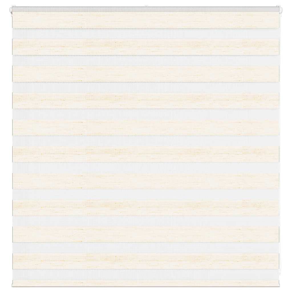 Vidaxl Zebra Roller Blind 145x100 cm Šířka prachu 140,9 cm Marmerbeige