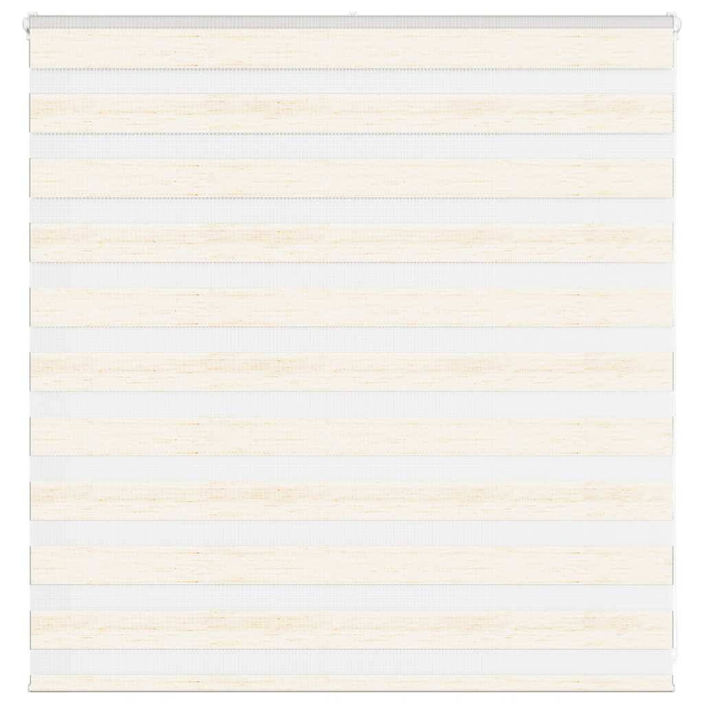 Vidaxl Zebra Roller Blind 150x100 cm ancho de polvo 145.9 cm marmerbeige