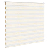 Vidaxl Zebra roller blind 160x100 cm dust width 155.9 cm Marmerbeige