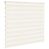 Vidaxl Zebra Roller Blind 165x100 cm Larghezza polvere 160,9 cm Marmerbeige