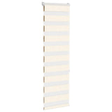 Vidaxl zebra blind 40x150 cm stofbreedte 35,9 cm polyester marmerbeige