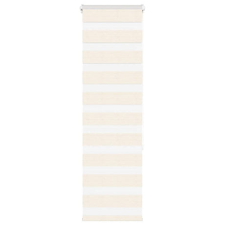 Vidaxl zebra blind 50x150 cm stofbreedte 55,9 cm polyester marmerbeige