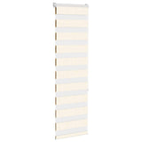 Vidaxl Zebra blann 50x150 cr Stëbsbreet 55,9 cm Polyester Marmerbige