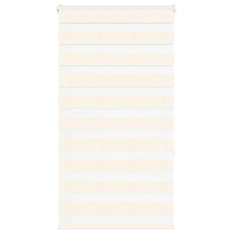 Vidaxl zebra blind 80x150 cm stofbreedte 75,9 cm polyester marmerbeige