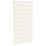 Vidaxl zebra blind 80x150 cm stofbreedte 75,9 cm polyester marmerbeige
