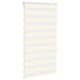 Vidaxl zebra rolgordijn 85x150 cm stofbreedte 80,9 cm marmerbeige