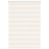 Vidaxl zebra rolgordijn 110x150 cm stofbreedte 105,9 cm marmerbeige