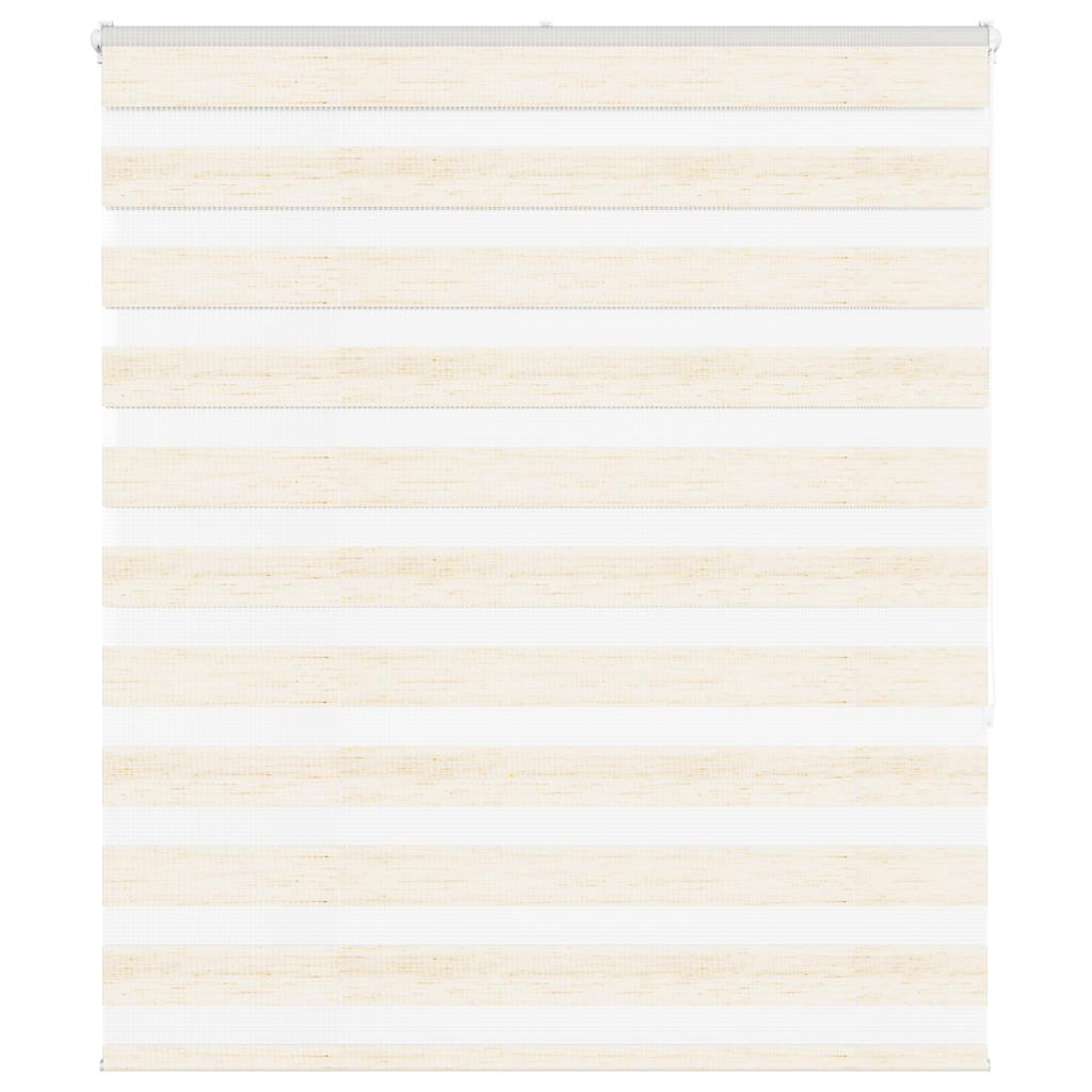 Vidaxl Zebra Roller Blind 120x150 cm Szerokość pyłu 115,9 cm marmerbeige