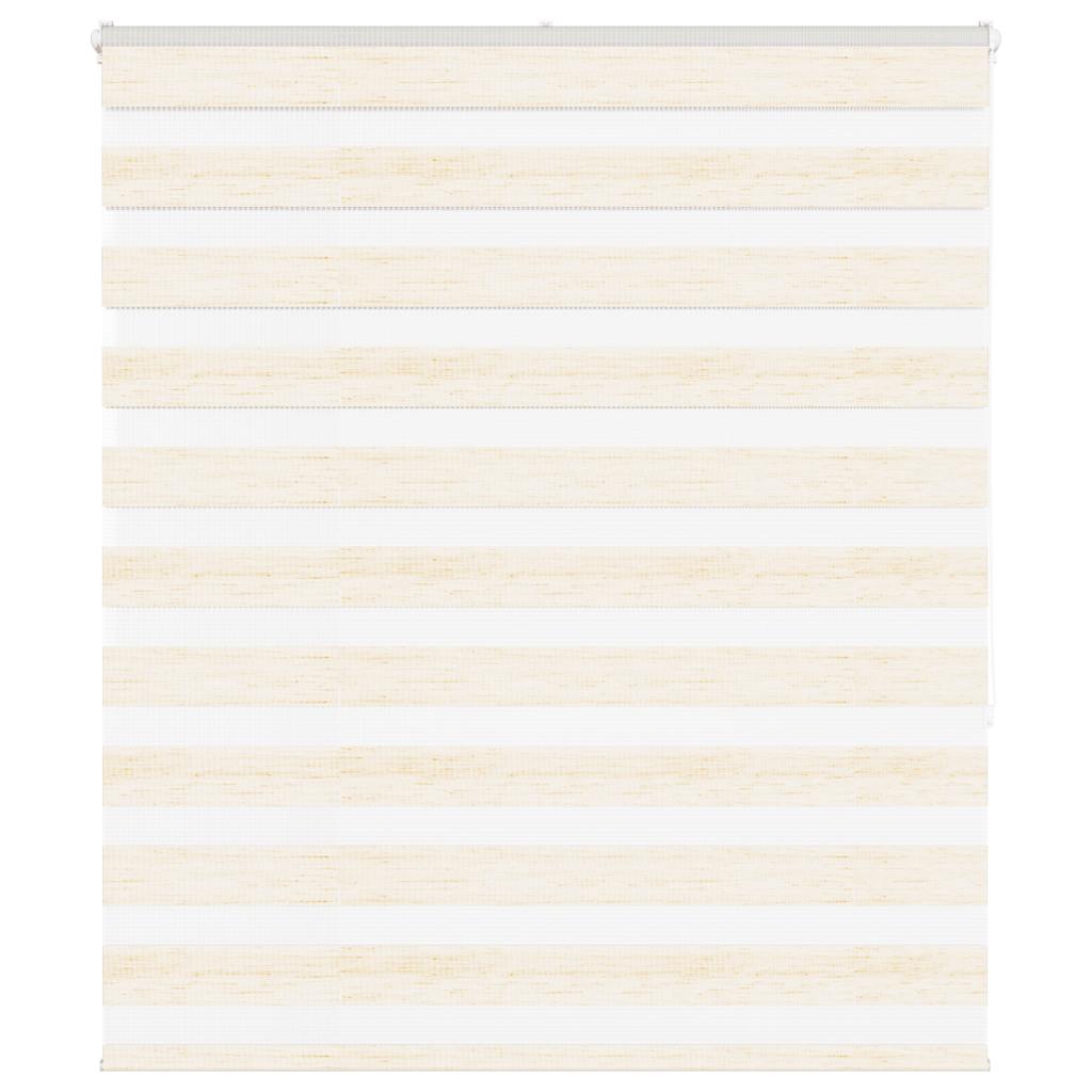 Vidaxl zebra rolgordijn 105x150 cm stofbreedte 100,9 cm marmerbeige