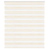 Vidaxl Zebra Roller Blind 135x150 CM Ancho de polvo 130.9 cm Marmerbeige