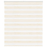 Vidaxl zebra rolgordijn 135x150 cm stofbreedte 130,9 cm marmerbeige