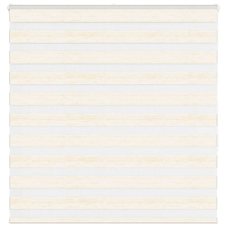 Vidaxl zebra rolgordijn 140x150 cm stofbreedte 135,9cm marmerbeige