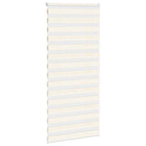 Vidaxl zebra rolgordijn 100x200 cm stofbreedte 95,9 cm marmerbeige